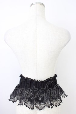 画像2: LOLITAその他(お買取対象外) / レースベルト  黒 T-26-04-04-023-LO-ZA-SA-ZT