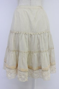 画像2: Jane Marple / レースペチコート  アイボリー T-26-04-10-024-JM-SK-SA-ZT