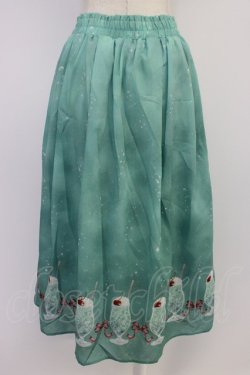画像2: axes femme / クリームソーダ柄スカート  ミント T-26-04-10-030-AX-SK-SA-ZT