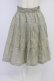 画像1: Jane Marple / レースピンタックスカート  カーキ T-26-04-10-031-JM-SK-SA-ZT (1)