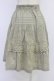 画像2: Jane Marple / レースピンタックスカート  カーキ T-26-04-10-031-JM-SK-SA-ZT (2)