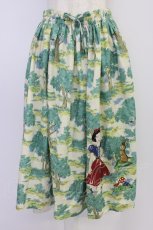 画像1: Jane Marple / 白雪姫スカート  アイボリー T-26-04-10-032-JM-SK-SA-ZT665 (1)