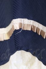 画像5: axes femme / 鍵チャーム付き裾チュールスカート M ネイビー T-26-04-10-036-AX-SK-SA-ZT665 (5)