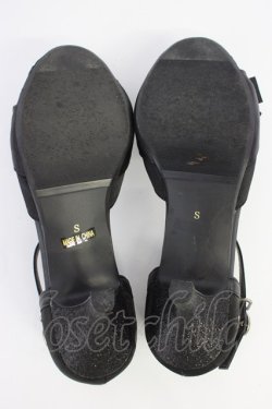 画像7: axes femme / ビジューパンプス S ブラック T-26-04-10-037-AX-SH-SA-ZT