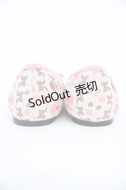 画像2: SWIMMER / プードル柄シューズ M グレーＸピンク T-26-04-10-039-EL-SH-SA-ZT