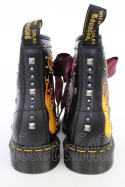 画像2: Dr.Martens （Getta Grip） / 1460 Rock & Roll UK6 黒 T-26-04-10-041-PU-SH-SA-ZT