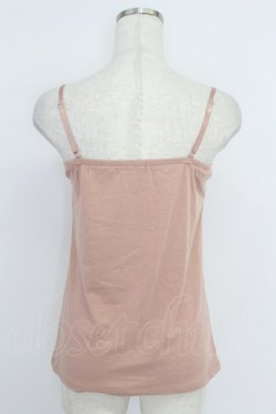 画像4: axes femme / パール&ブレードキャミソール M ピンク T-26-04-10-007-AX-TO-SA-ZT