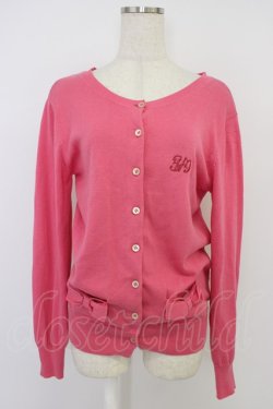 画像1: Jane Marple / リボンポケットニットカーディガン   T-26-04-10-009-JM-TO-SA-ZT