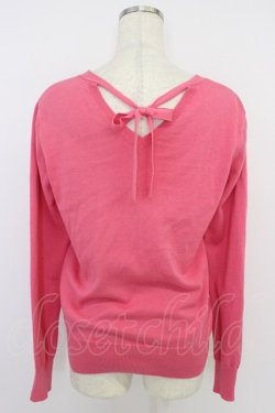 画像2: Jane Marple / リボンポケットニットカーディガン   T-26-04-10-009-JM-TO-SA-ZT