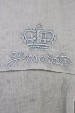 画像3: Jane Marple / フラワークラウンブルゾン  サックス T-26-04-10-013-JM-JA-SA-ZT