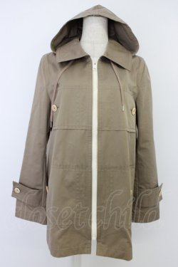 画像1: Jane Marple Dans Le Salon / フードコート  グレー T-26-04-10-015-JM-CO-SA-ZT