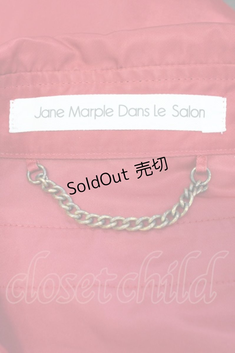 画像6: Jane Marple Dans Le Salon / サイドZIPジャケト  赤 T-26-04-10-016-JM-JA-SA-ZT665 (6)