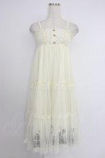 画像1: axes femme / 裾プリントチュールロングスカート M キナリ T-26-04-10-018-AX-SK-SA-ZT (1)