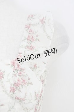 画像4: axes femme / 釦開き総バラ柄ロングワンピース M アイボリー T-26-04-10-019-AX-OP-SA-ZT