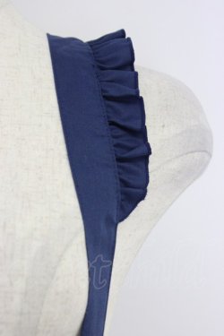 画像4: axes femme / サス付きハイウエストスカート M ネイビー T-26-04-10-021-AX-SK-SA-ZT