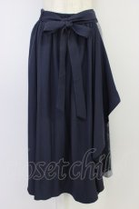 画像1: axes femme / チェック切替フリルスカート  ネイビーＸグレー T-26-04-15-026-AX-SK-SA-ZT570 (1)