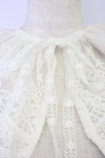 画像3: m petit by misako / AMレースつけ襟  中白 T-26-04-15-033-LO-ZA-SA-ZT (3)