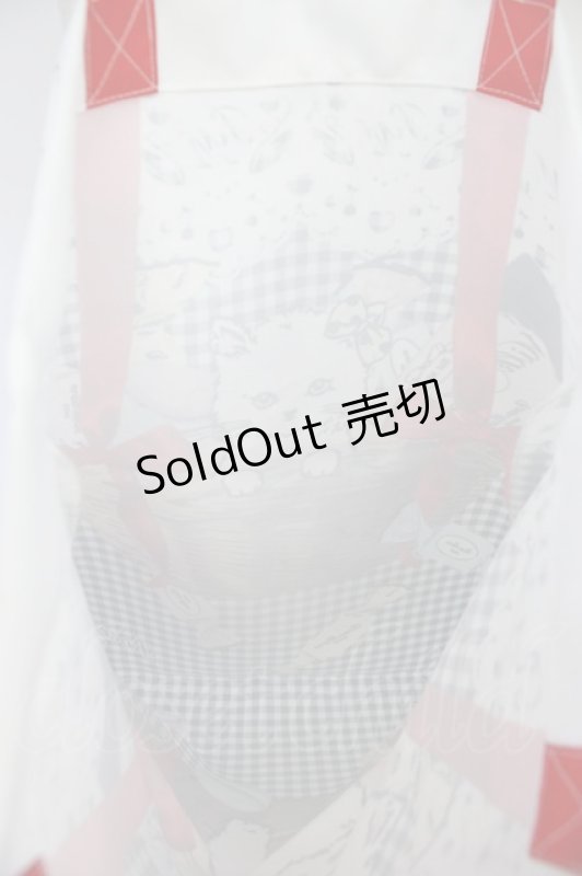 画像3: Rose Marie seoir / トートバッグ  黒Ｘ白Ｘ赤 T-26-04-15-034-EL-BG-SA-ZT (3)