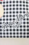 画像4: Rose Marie seoir / トートバッグ  黒Ｘ白Ｘ赤 T-26-04-15-034-EL-BG-SA-ZT (4)