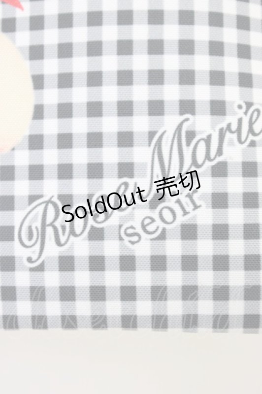 画像4: Rose Marie seoir / トートバッグ  黒Ｘ白Ｘ赤 T-26-04-15-034-EL-BG-SA-ZT (4)