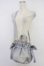 画像1: Maison de FLEUR / ギャザー2WAYショルダーバッグ  ラベンダー T-26-04-15-037-LO-BG-SA-ZTK046 (1)