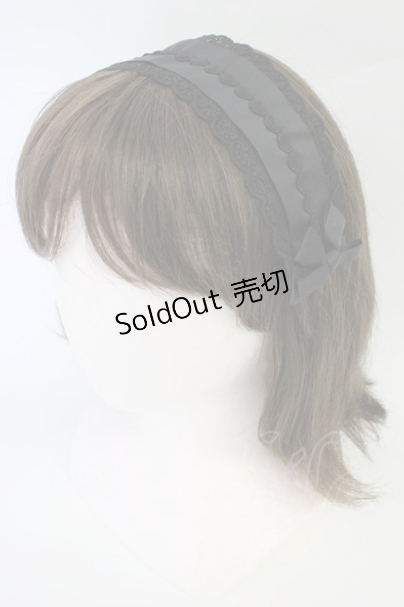 画像1: m petit by misako / TT*AMヘッドドレス  黒 T-26-04-15-042-LO-AC-SA-ZT (1)