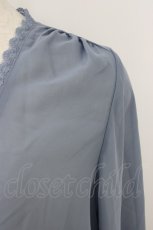 画像3: axes femme / イレヘムシフォンカーデ  青 T-26-04-15-006-AX-TO-SA-ZT543 (3)