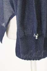 画像3: axes femme / UVカットシアーニットカーディガン  ネイビーラメ T-26-04-15-011-AX-TO-SA-ZT551 (3)