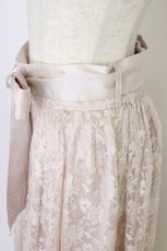 画像3: axes femme / ラメチュールＸレース切替スカート  ピンク T-26-04-15-022-AX-SK-SA-ZT555 (3)