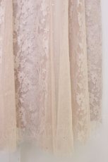 画像4: axes femme / ラメチュールＸレース切替スカート  ピンク T-26-04-15-022-AX-SK-SA-ZT555 (4)