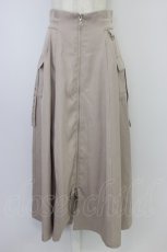 画像1: axes femme / ポケット付フロントジップスカート  ピンク T-26-04-15-023-AX-SK-SA-ZT570 (1)