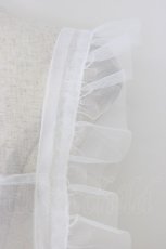 画像3: virally / チュールエプロン 3L 白 T-26-04-19-030-PU-ZA-SA-ZT433 (3)