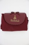画像1: m petit by misako / NINA'Sエコバッグ  ボルドー T-26-04-19-035-LO-BG-SA-ZT (1)