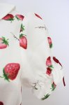 画像4: Ank Rouge / FancyStrawberryシャーリングワンピース M シロ×アカ T-26-04-19-006-CA-OP-OW-ZT (4)