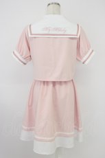 画像2: majoretty / サンリオコラボセーラーワンピース M ピンク（マイメロディ） T-26-04-19-018-GO-OP-OW-ZT666 (2)
