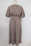 画像2: LEBECCA boutique / 分煙の窓際ワンピース F グレーベージュ T-26-04-19-019-EL-OP-OW-ZT (2)