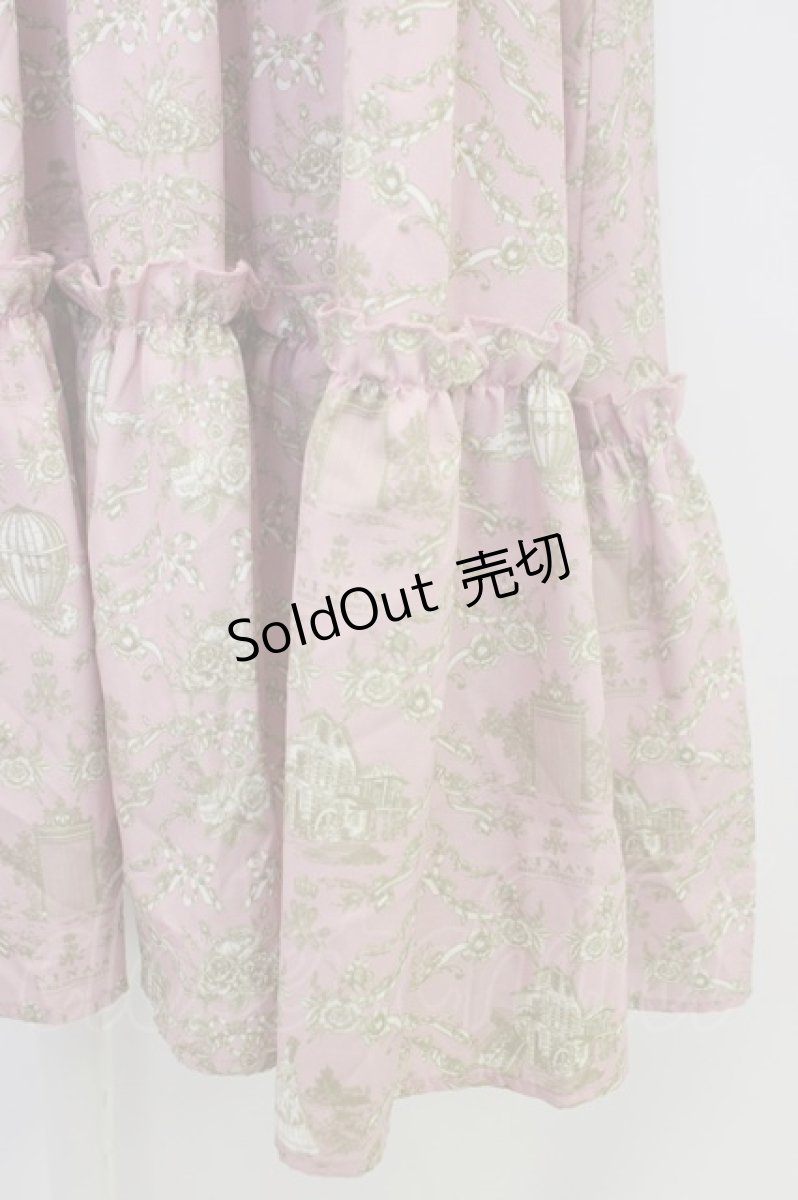 画像4: mpetit by misako×NINA’S / ワンピース 4L ピンク T-26-04-19-021-LO-OP-IG-ZT (4)