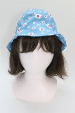 画像4: Candy Stripper / TINY DAISY TULIP ハット  青 T-26-04-20-024-PU-AC-SA-ZTK053 (4)