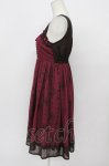 画像3: axes femme POETIQUE / 不思議の国のアリスワンピース  ボルドー T-26-04-20-004-AX-OP-SA-ZT (3)