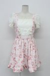 画像1: Princess Melody / マイメロコラボワンピース  ピンクＸ白 T-26-04-20-007-EL-OP-SA-ZT (1)