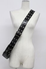 画像2: REFLEM / ハーフムーンショルダーバッグ  黒Ｘシルバー T-26-04-20-019-PU-BG-SA-ZTK051 (2)