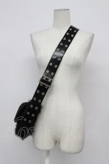 画像3: REFLEM / ハーフムーンファーショルダーバッグ  黒 T-26-04-20-020-PU-BG-SA-ZTK047 (3)