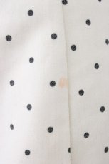 画像4: evelyn / ドットトップス&ショートパンツセットアップ  ベージュＸ黒 T-26-04-28-023-LO-OP-SA-ZT (4)