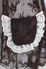 画像3: Eri Aino's collaboration / レースエプロン 5L ブラウン T-26-04-28-034-PU-OP-SA-ZT (3)