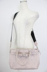 画像1: Ank Rouge / モノグラムハートリボンバッグ  ピンクＸ黒 T-26-04-28-036-CA-BG-SA-ZT (1)