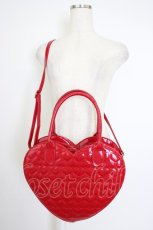 画像1: DearMyLove / ハートバッグ  赤 T-26-04-28-037-EL-BG-SA-ZT (1)