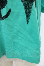 画像4: Candy Stripper / フェイスptショートTシャツ  グリーン T-26-04-28-007-PU-TO-OW-ZT (4)