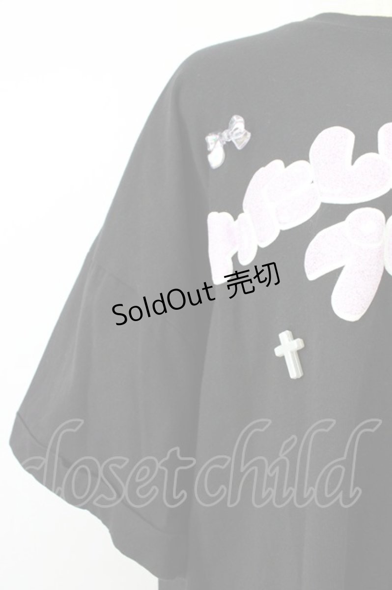 画像4: Jamie エーエヌケー / わたしはあなたのプリンセスTE　Tシャツ M クロ T-26-04-28-012-LO-TO-OW-ZT669 (4)