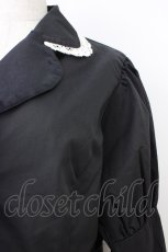 画像4: Eri Aino's collaboration / ツイル*ベロアジャケット 4L 黒 T-26-04-28-013-PU-JA-SA-ZT (4)