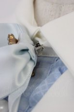 画像4: Ank Rouge / シアーチェックドーリーワンピース M サックス T-26-04-28-015-CA-OP-OW-ZT (4)